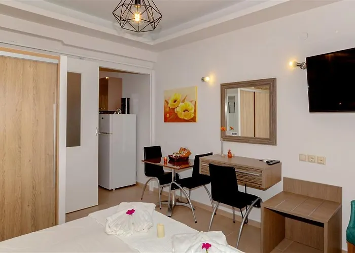 شقة فندقية Dafni's Beachfront Luxury *